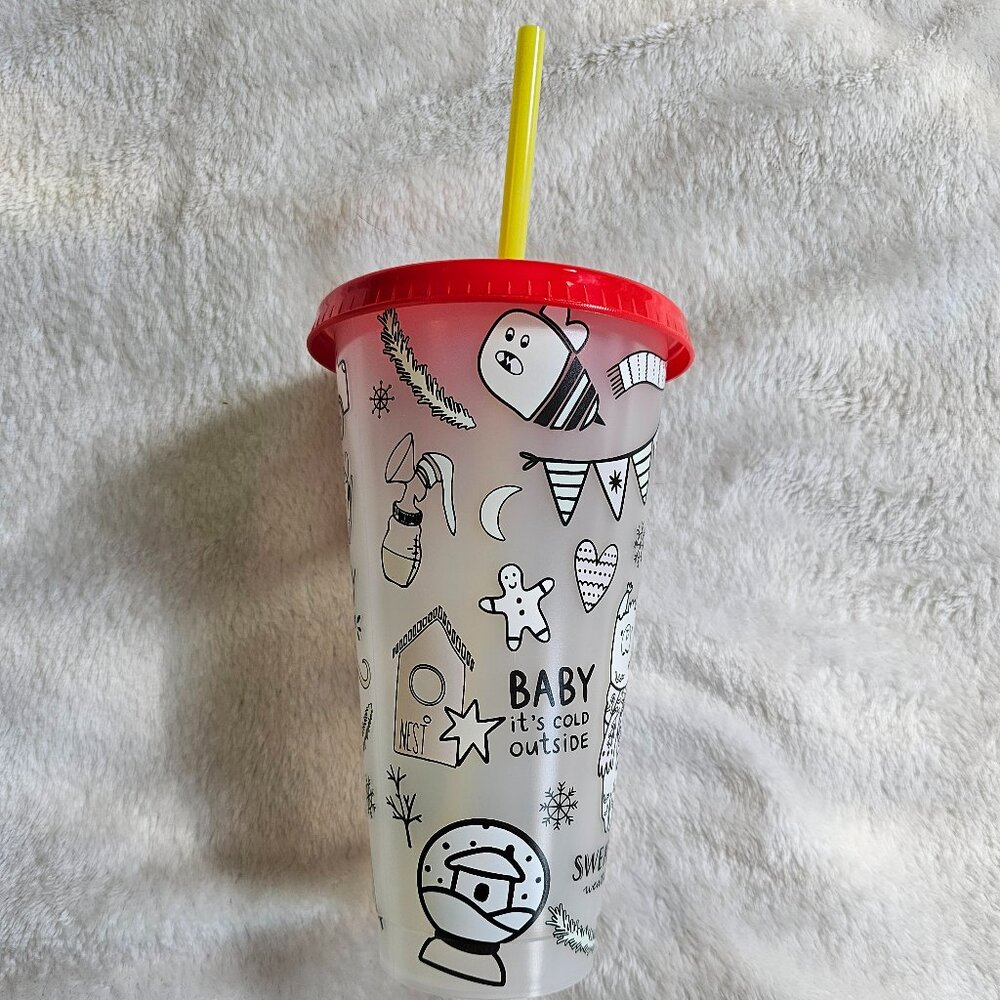 Latched Mama Winter Color Changing Cup